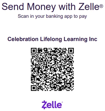 Zelle Payment QR code